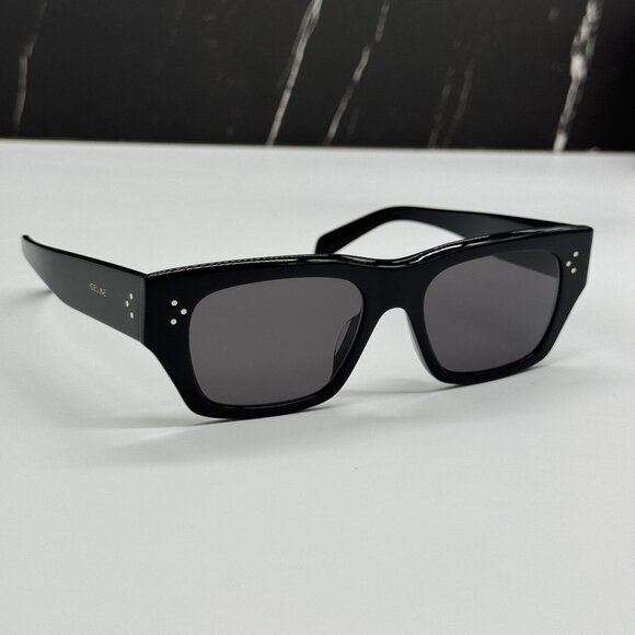 NEW CELINE CL40297U 01A BLACK GRAY WOMEN SUNGLASSES CELINE - Picture 4 of 10